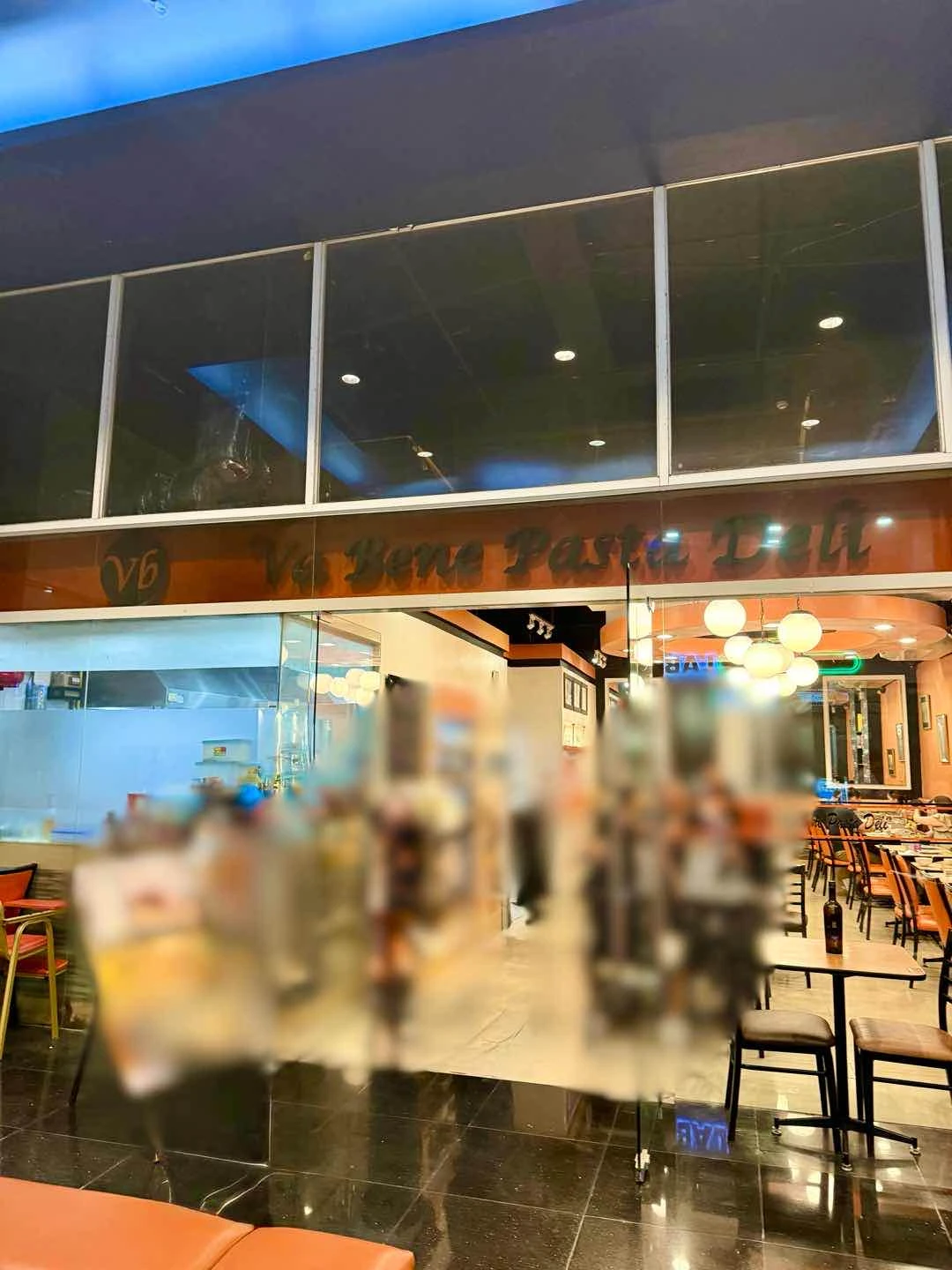 Ambiance of Va Bene Pasta Deli