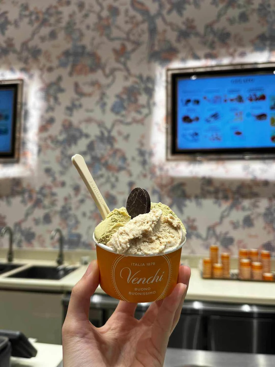 Pistachio and Piedmont Hazelnut