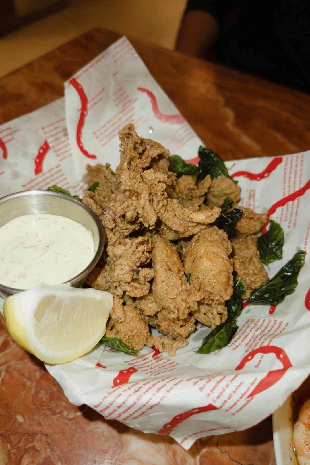 calamari of Thank You Seafood