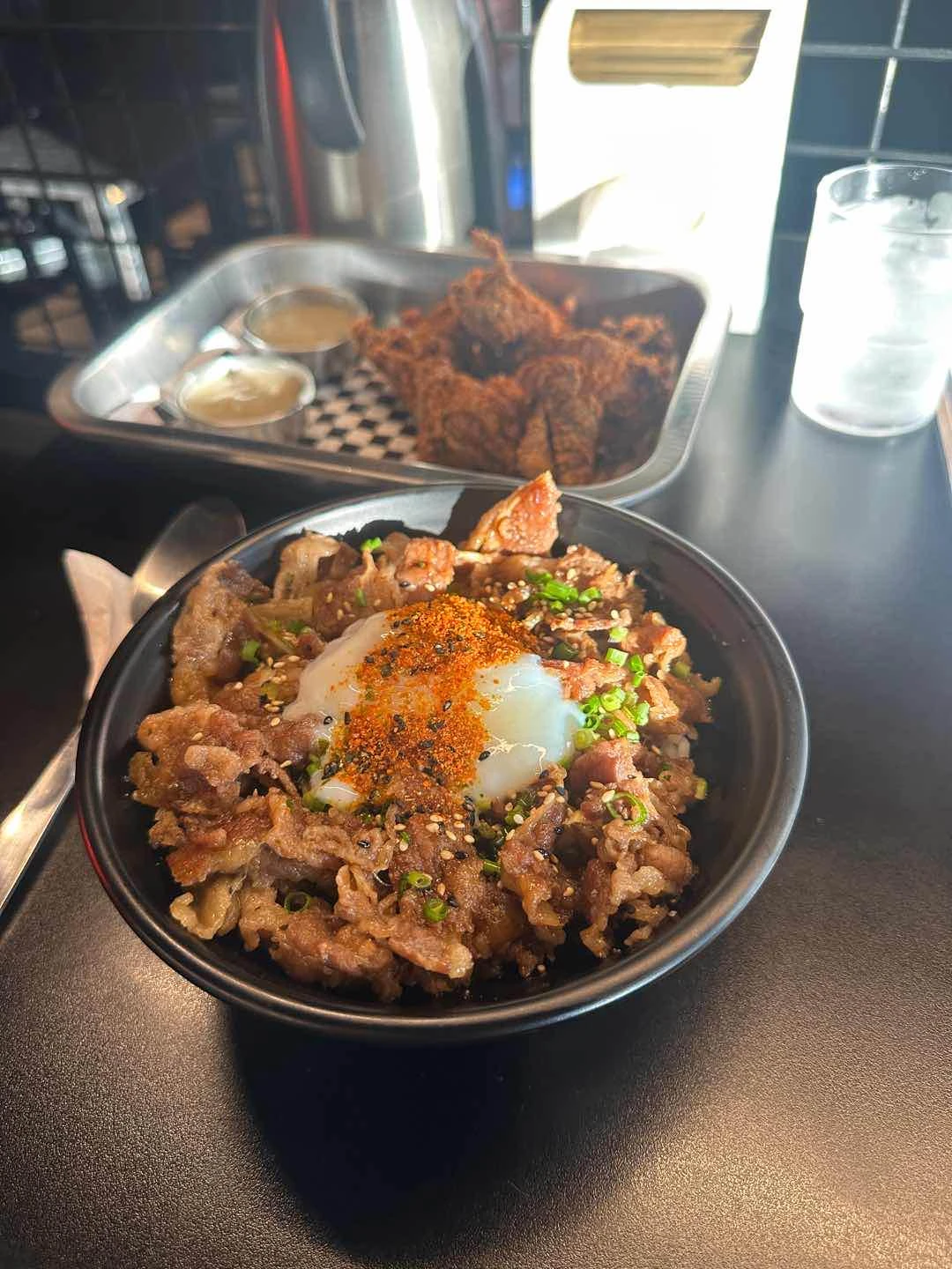 beef and egg bowl