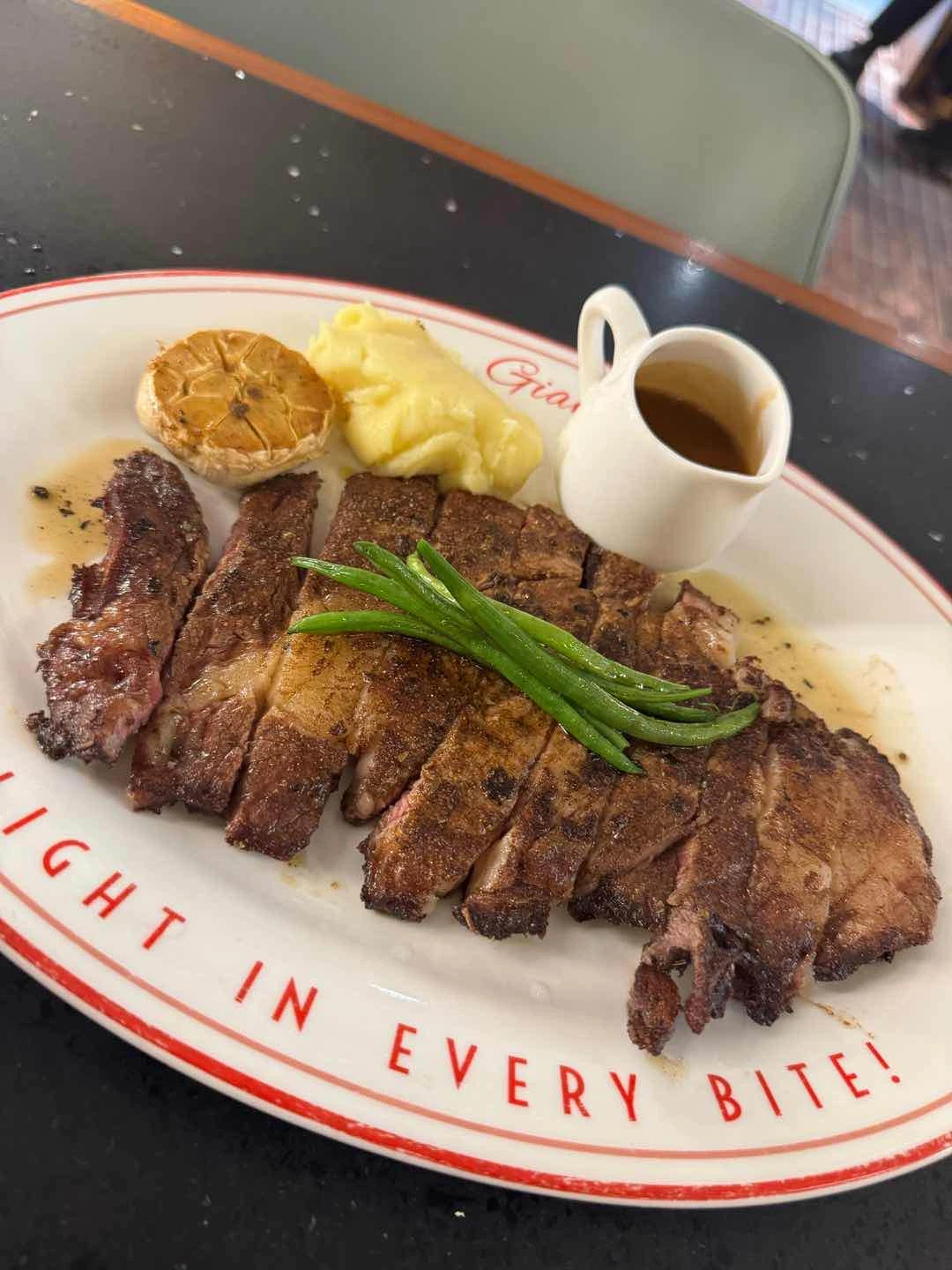 USDA rib-eye steak of Gianetto Parqal