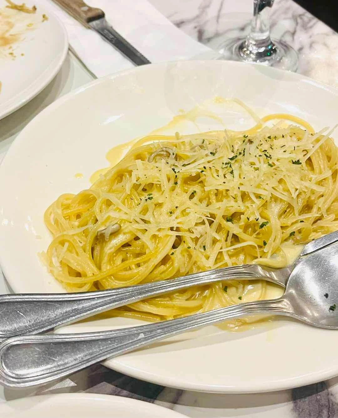 Truffle Pasta of Dillingers 1903 Steak and Brew