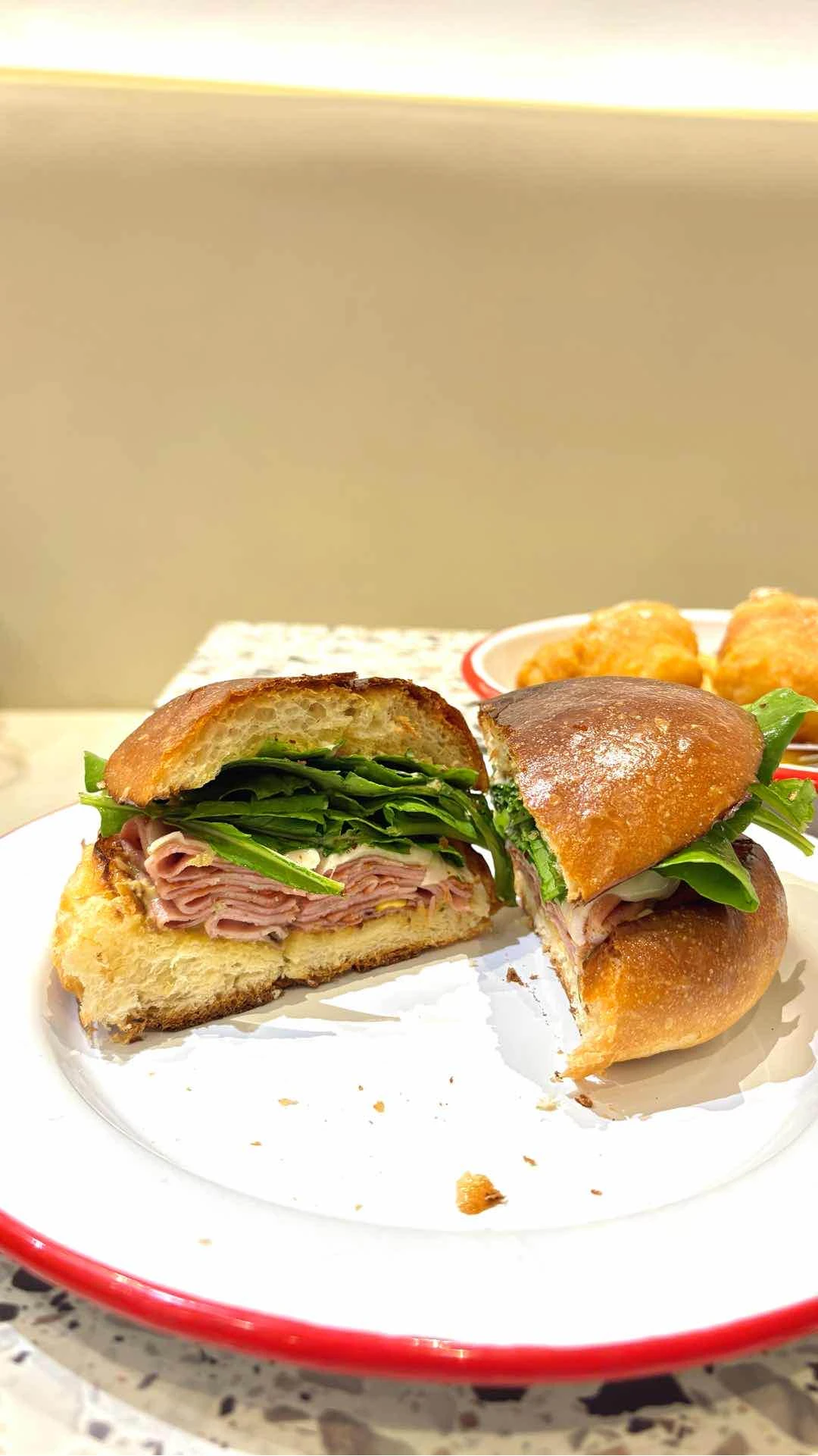 Mortadella sandwich of 717 DELI