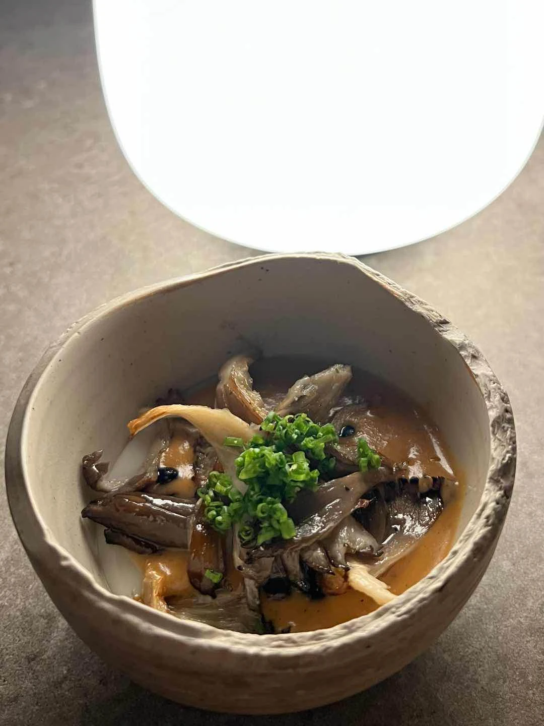 Mushroom and Silky Tofu