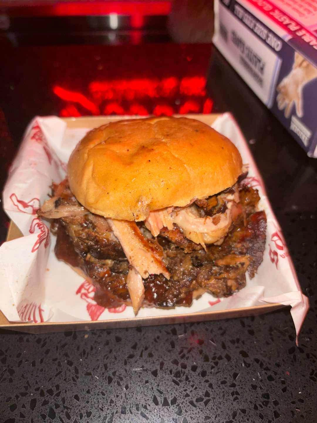 beef brisket burger