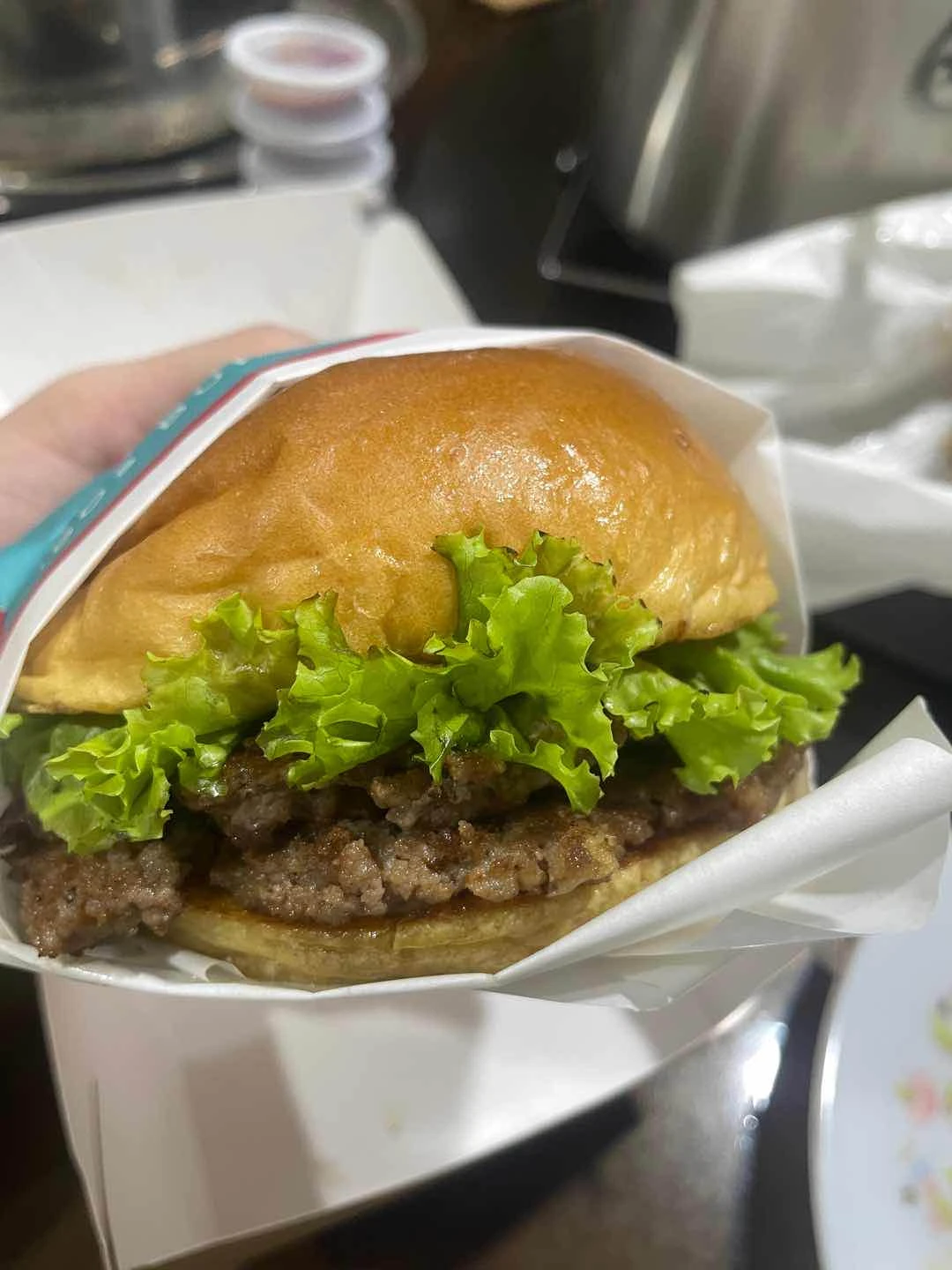 Double Deluxe Cheeseburger 