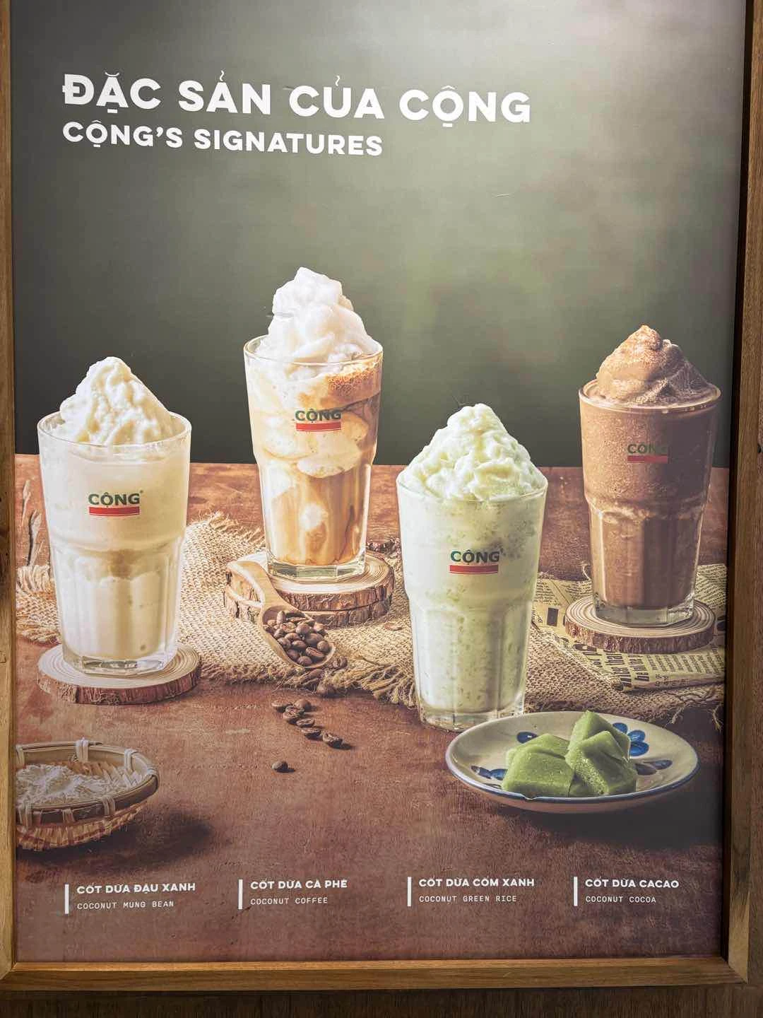 Signature drinks