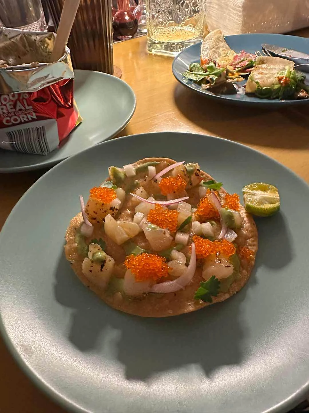 Hokkaido Scallops Tostada