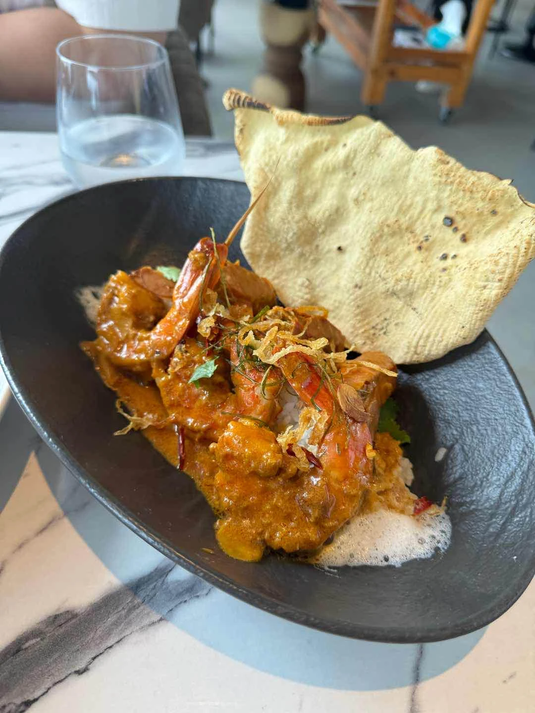 Curried Prawn