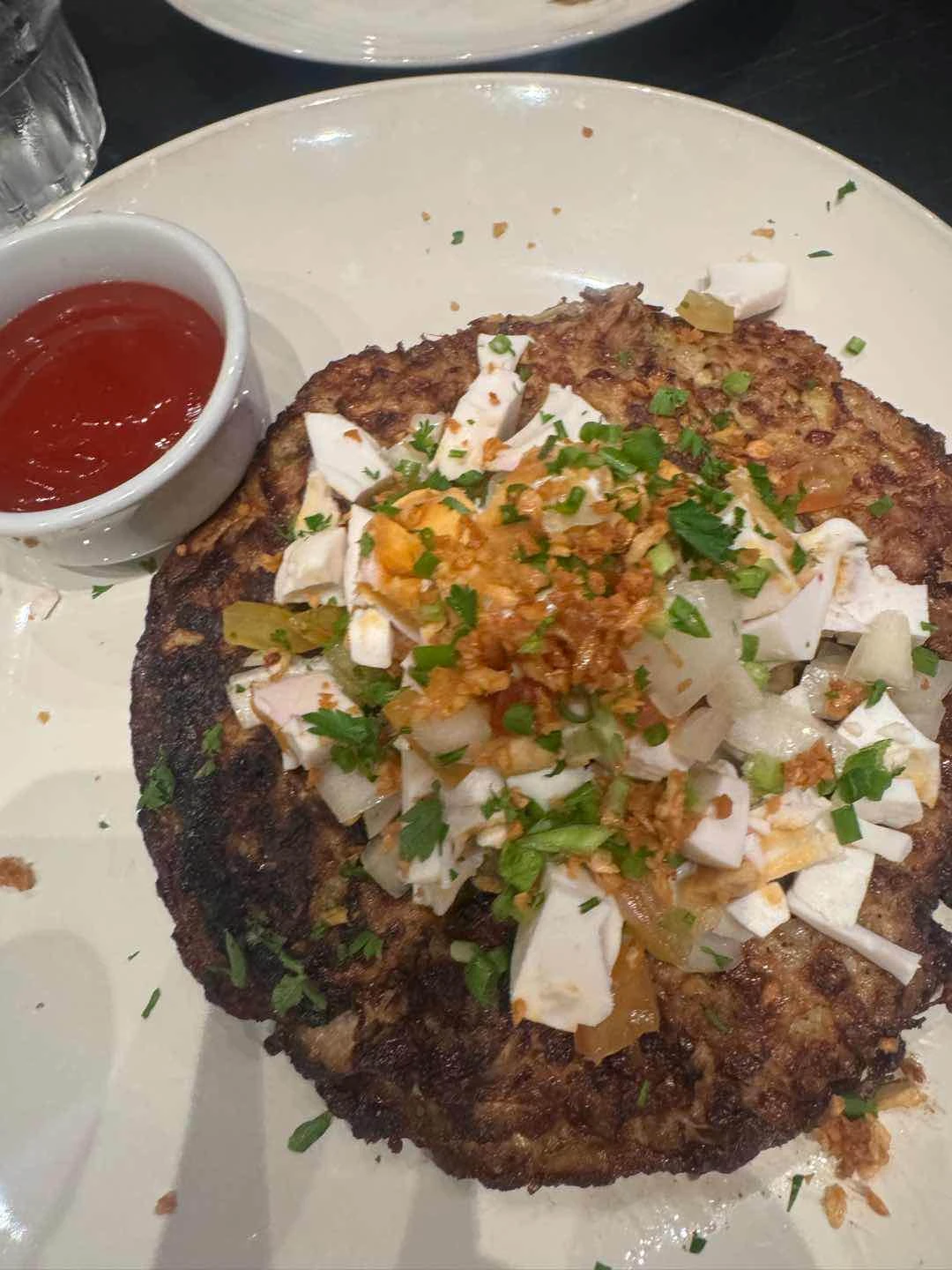 Tortang talong of Noctos Music Bar