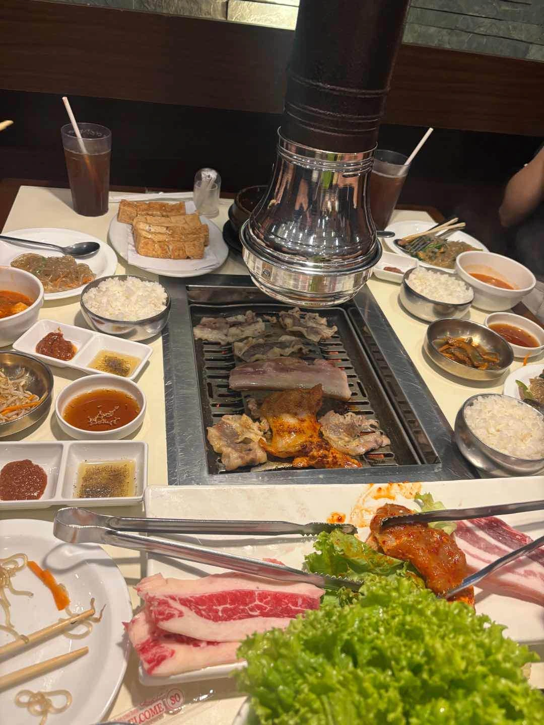 korean set meal