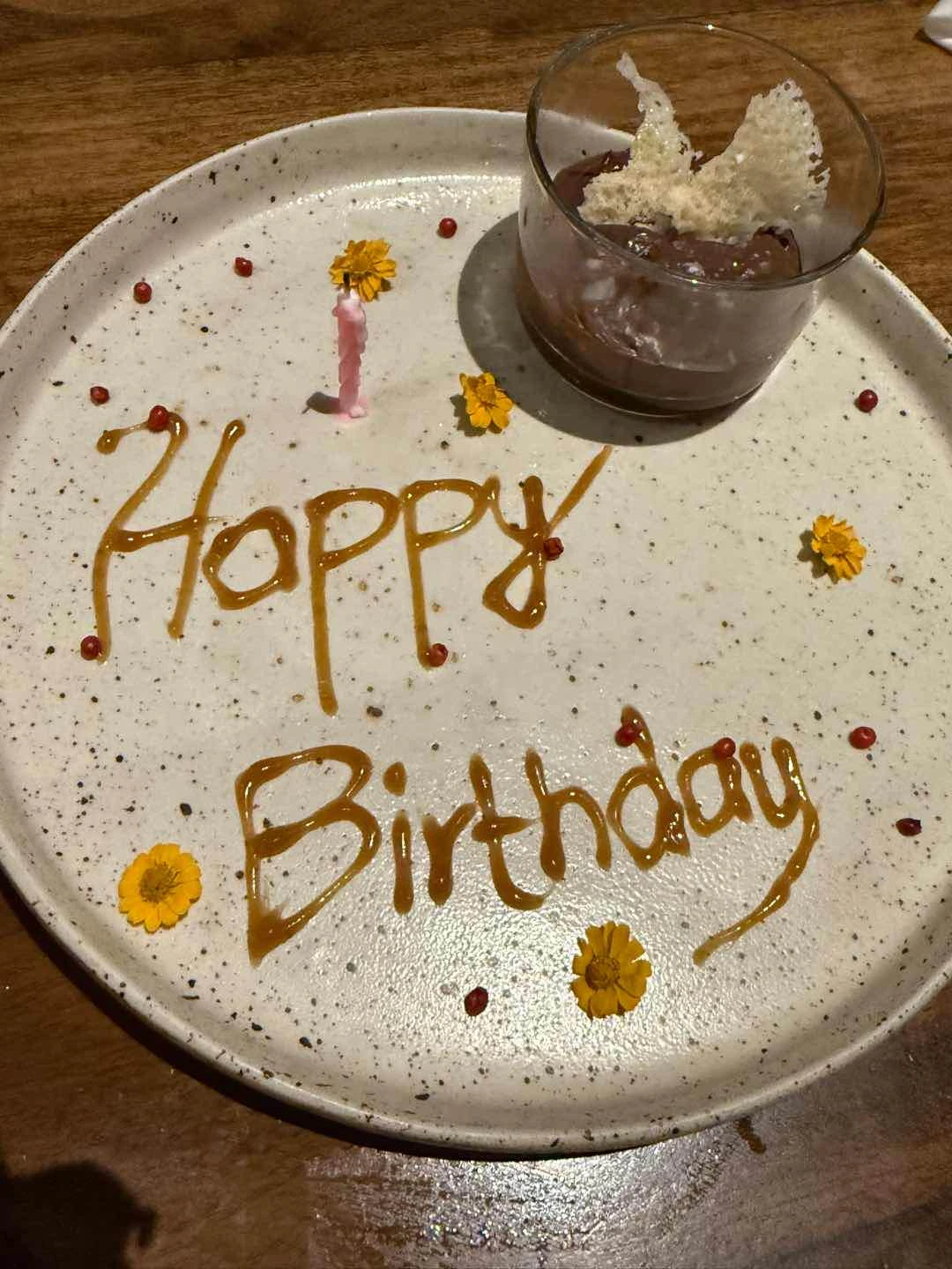 Free birthday dessert