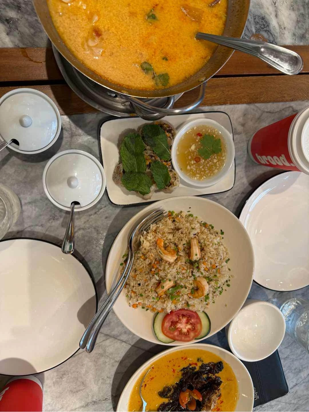 The food was ok, but will always be my last option whenever I’m craving for Thai food.