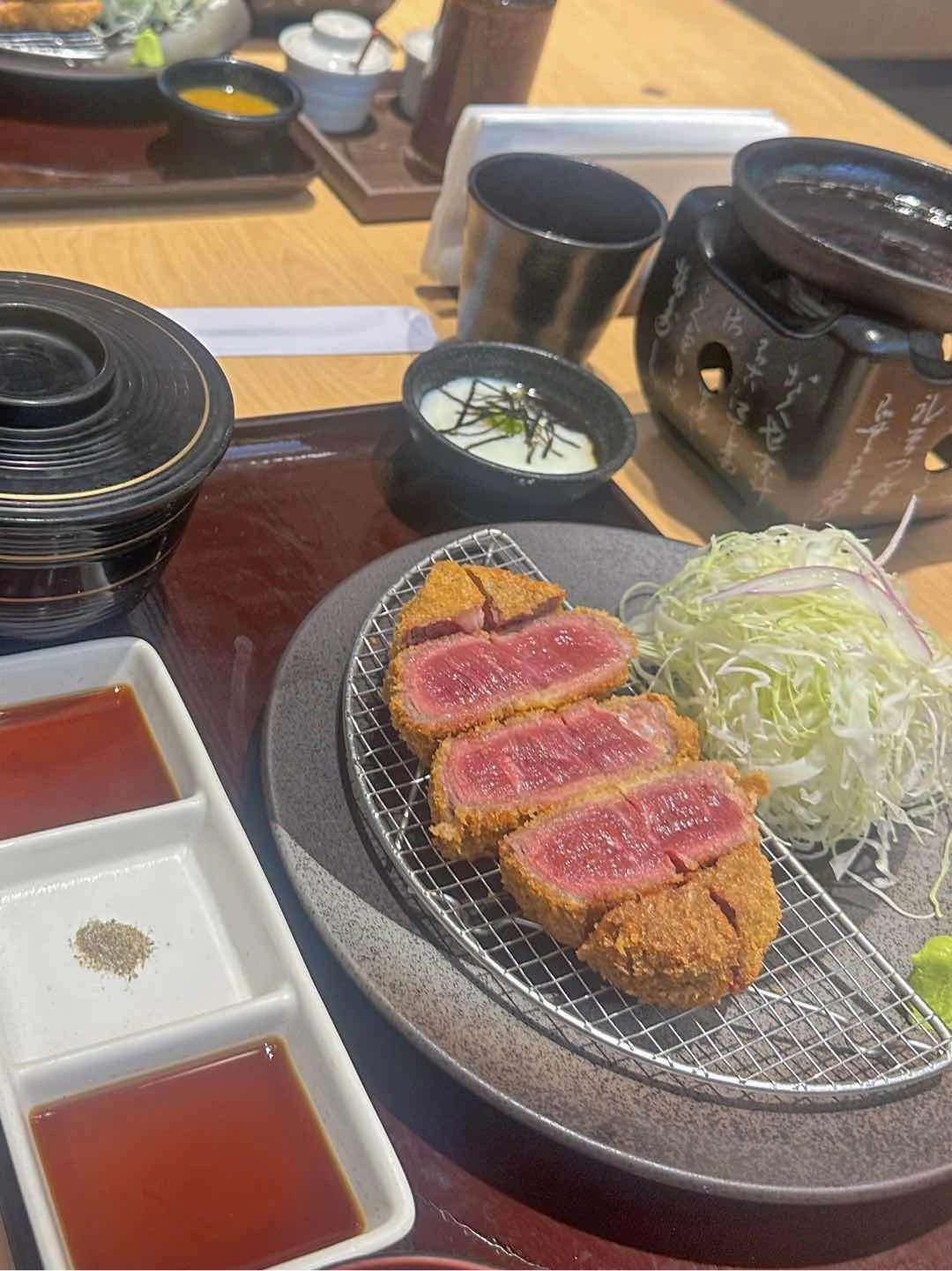 sirloin gyukatsu zen ♡ of Gyukatsu Kyoto
