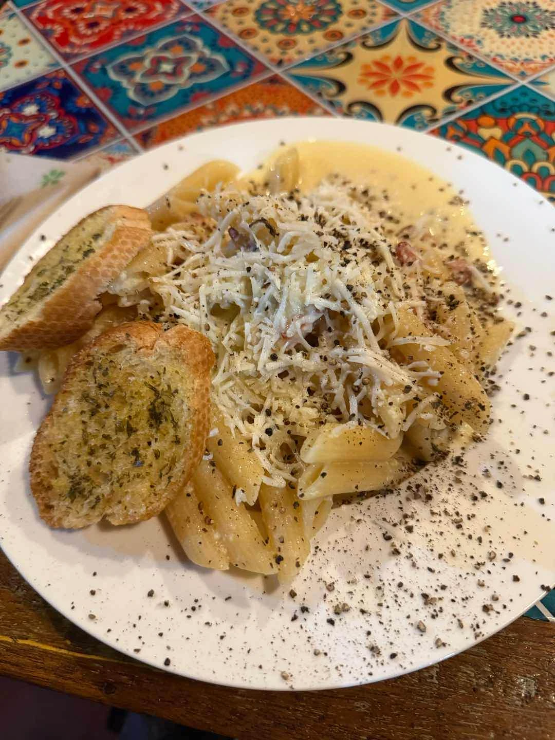 Carbonara of Alfredo's Cucina Toscana