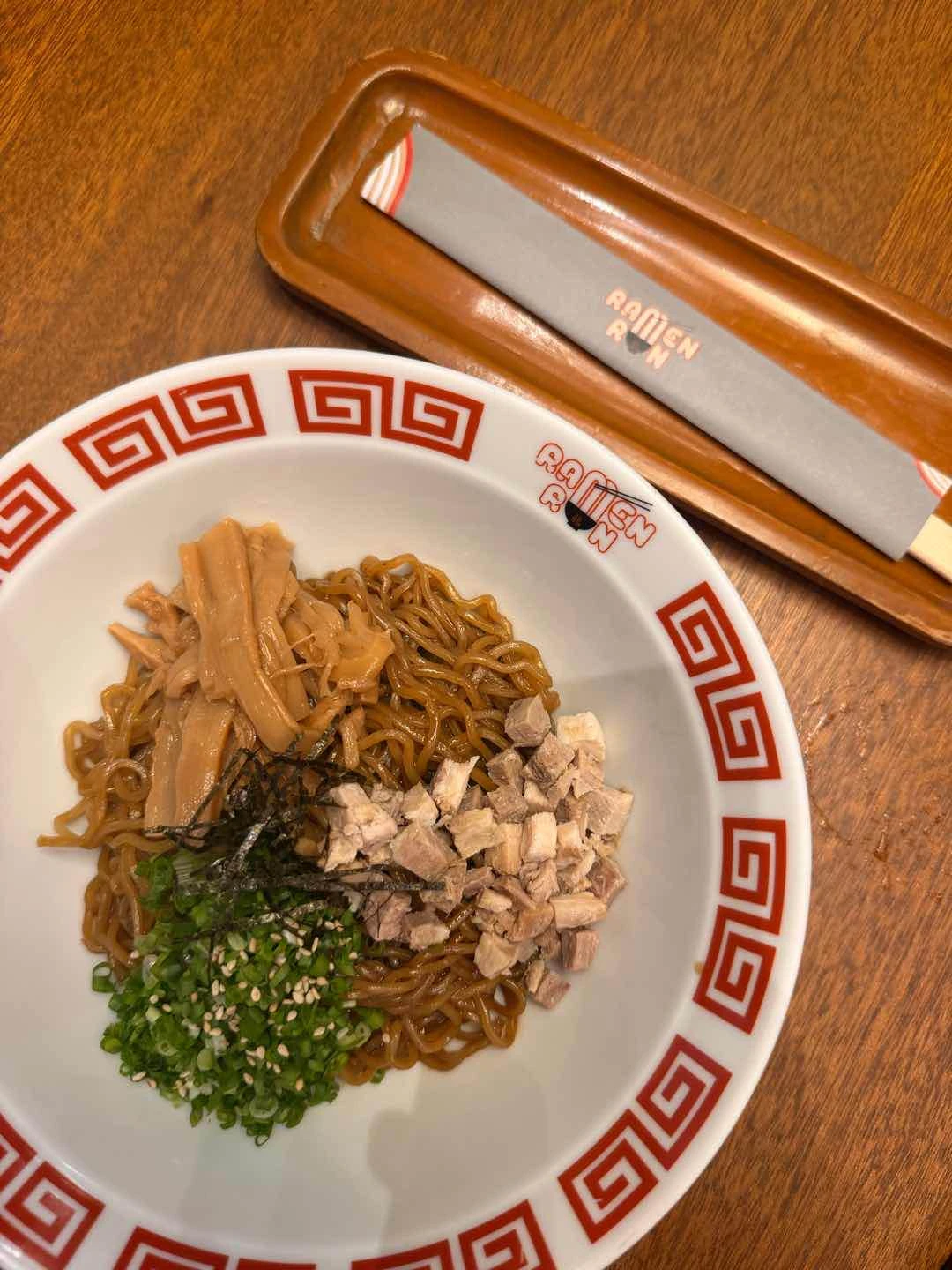 aburasoba of Ramen Ron Rockwell