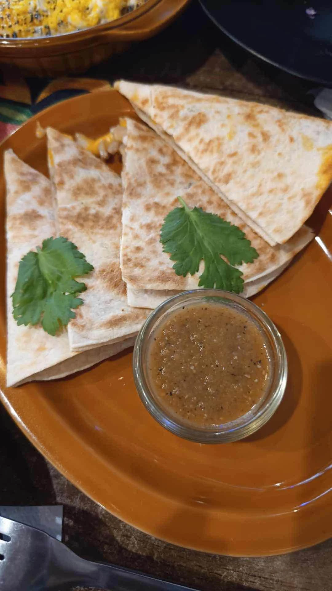 Tres Queso Quesadilla
