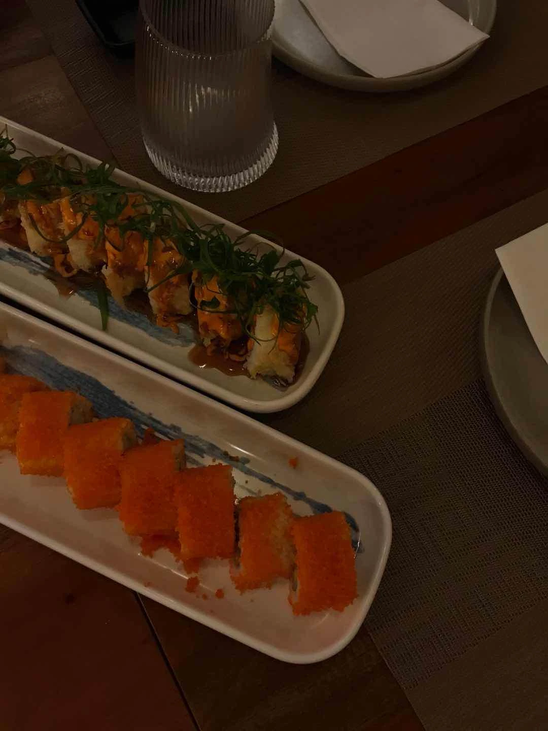 California Roll & Salmon Ebi Cheese Roll