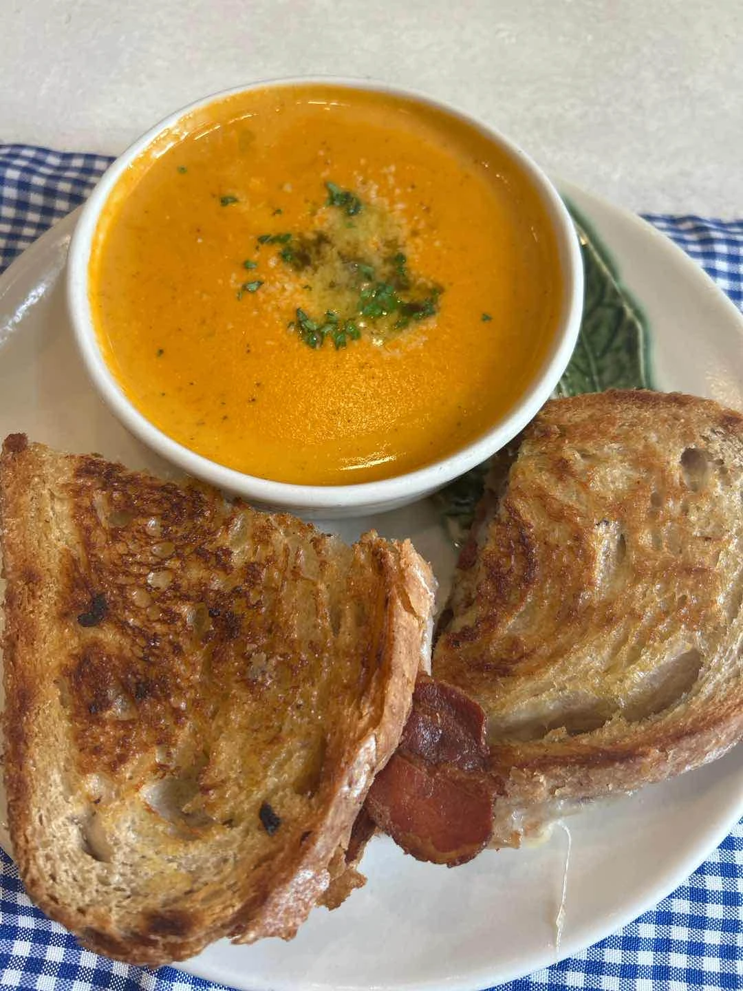 Grilled Cheese with Tomato Soup