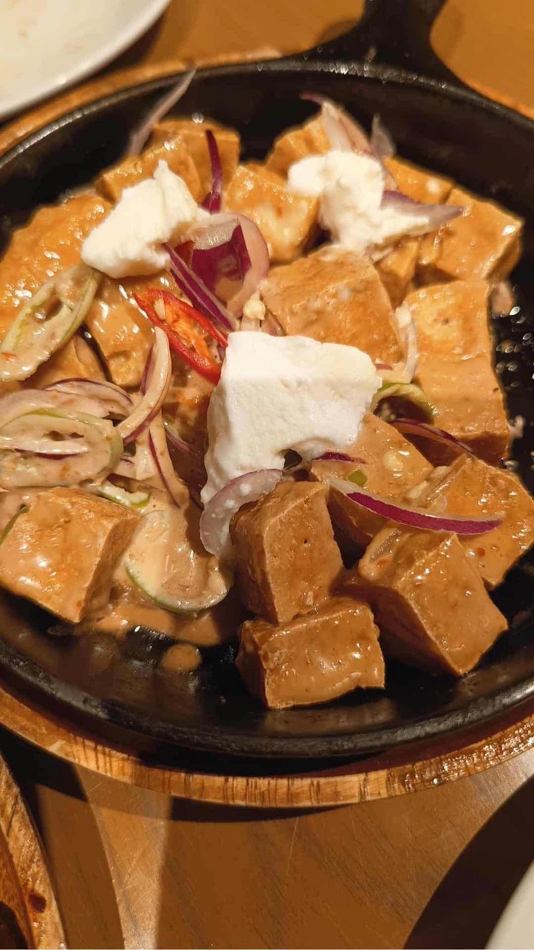Tofu Sisig