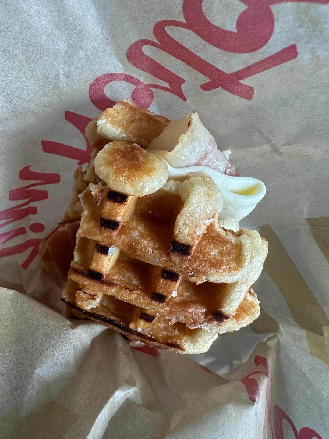 Bacon & Cheese Waffle