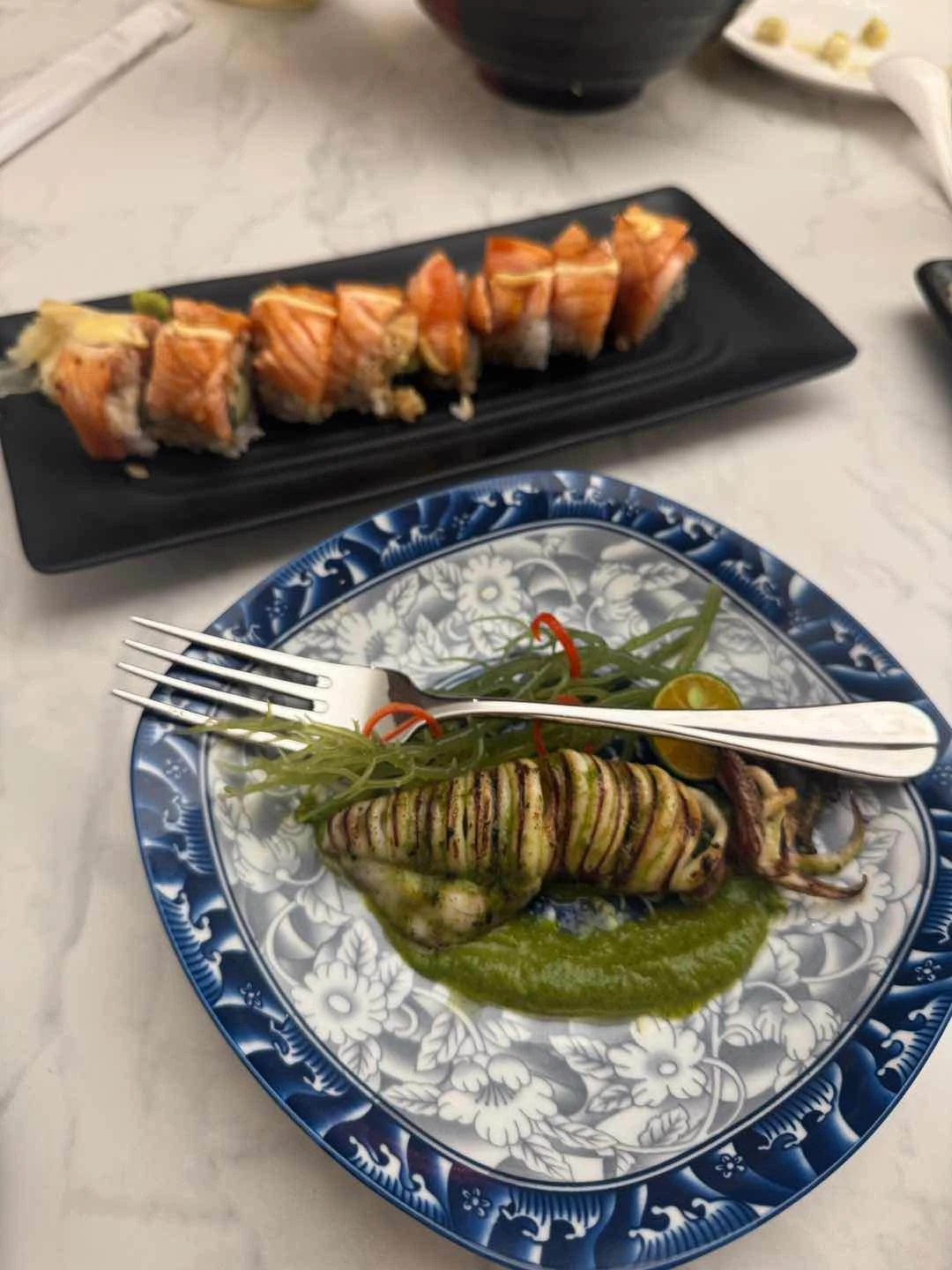 Sushi squid