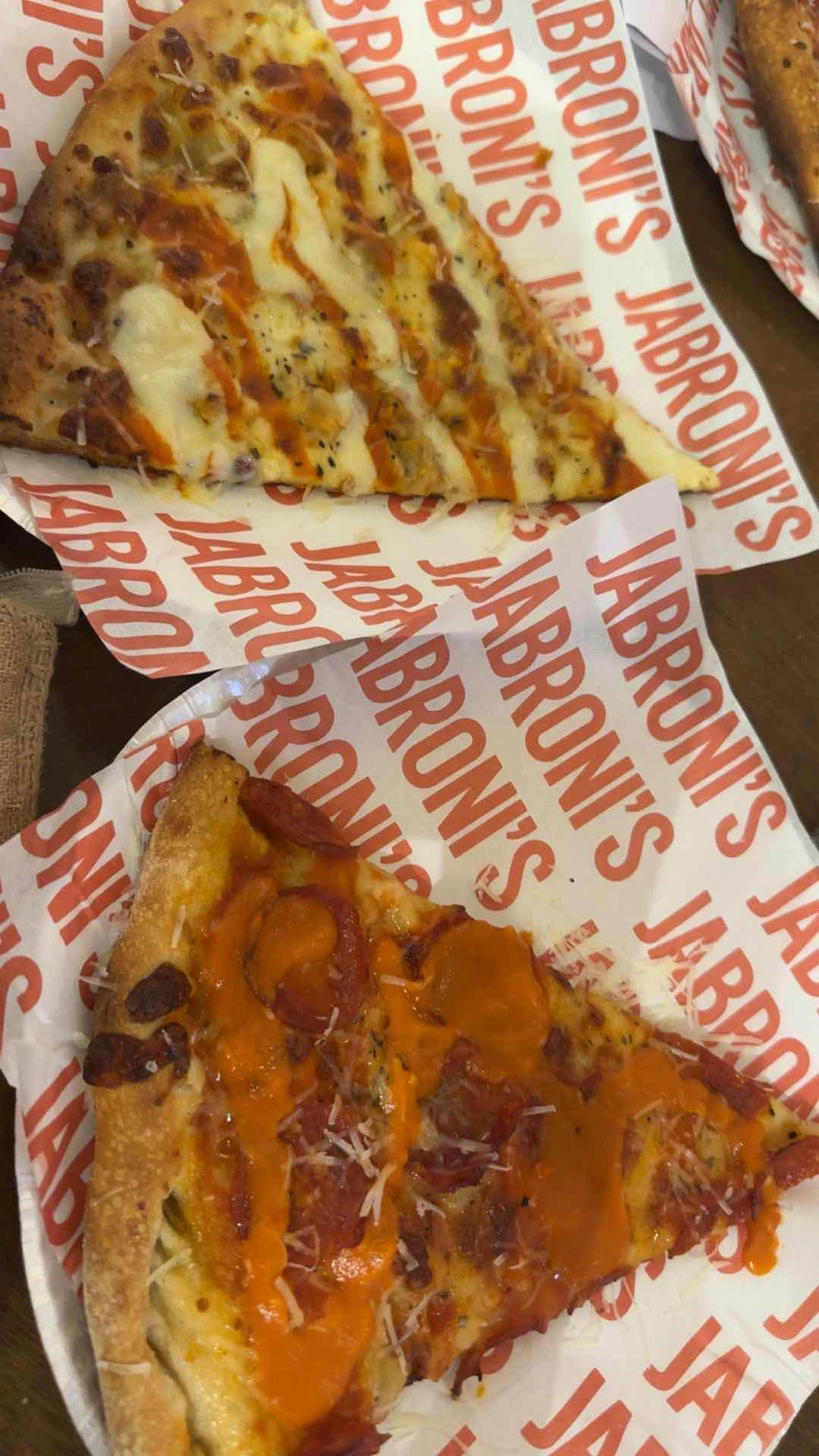 Vodka Roni & Buffalo Chicken of Jabroni’s NYC Pizza - Makati