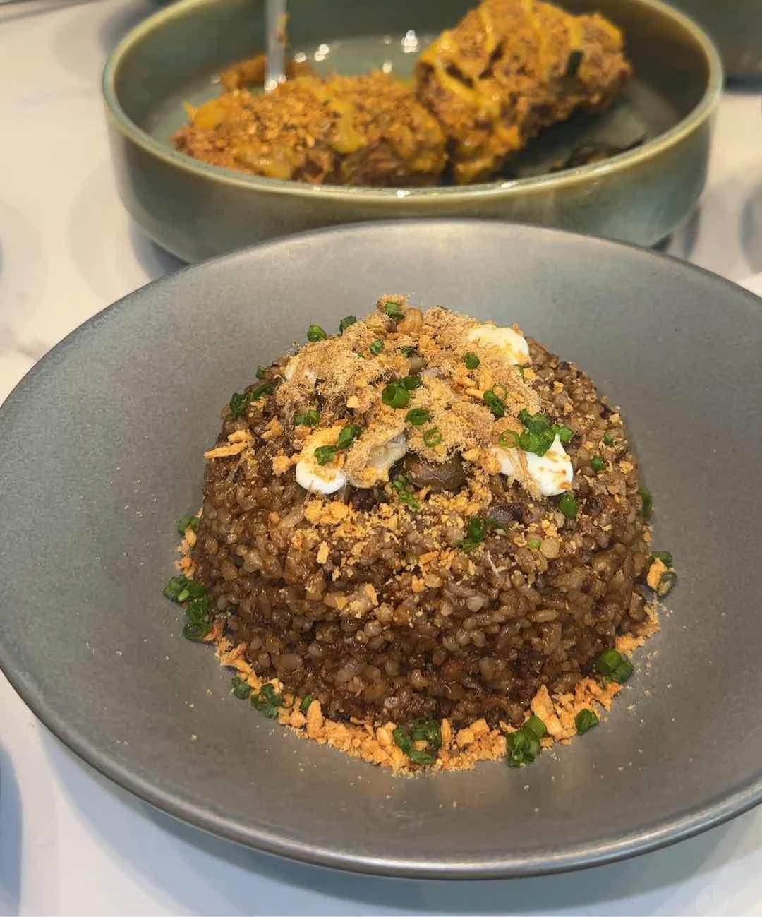 steal fried rice