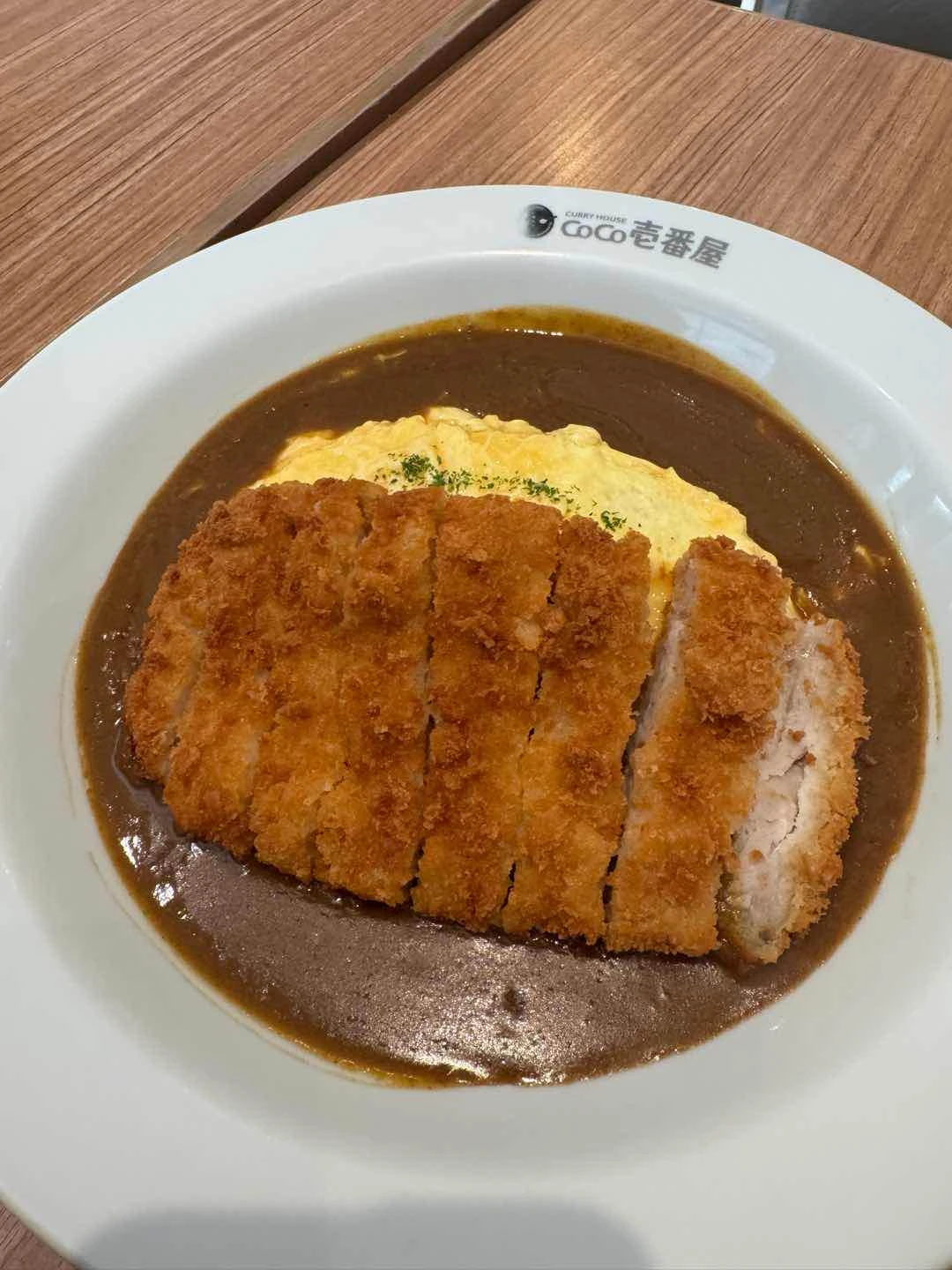 Pork Cutlet Omelette