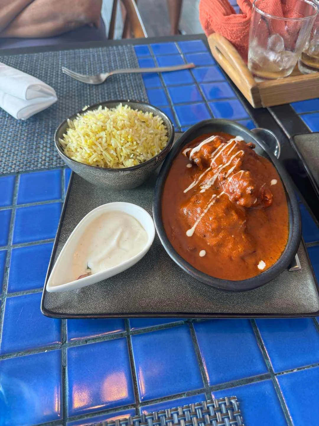 Chicken Tikka Masala (PHP900.00) of Azure Beach Club Boracay