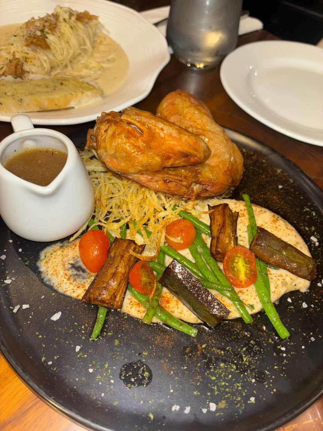 Pollo Organico con Verdujas