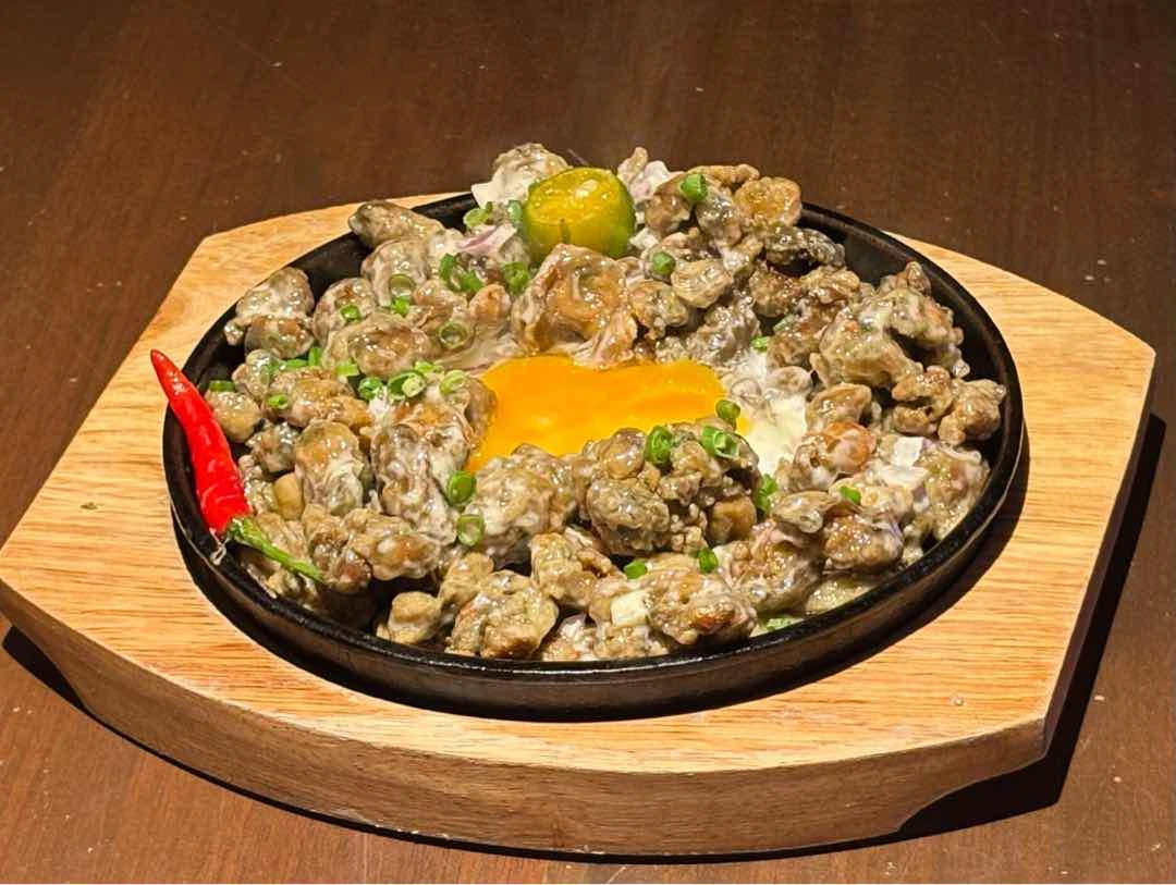 Oyster Sisig