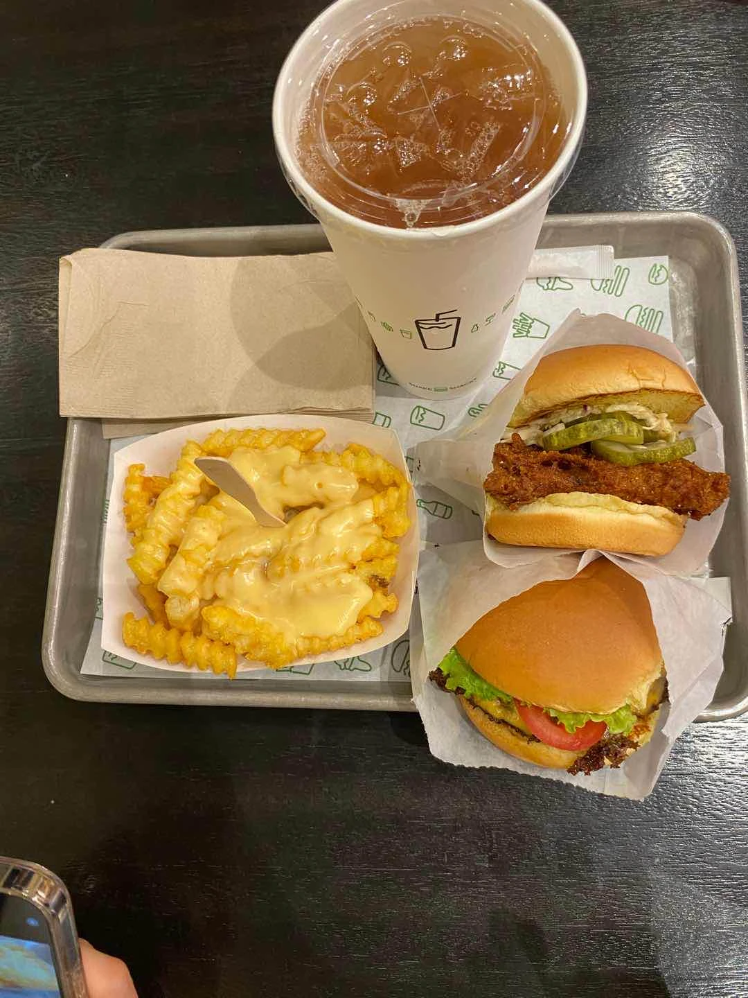 I prefer their beef burgers