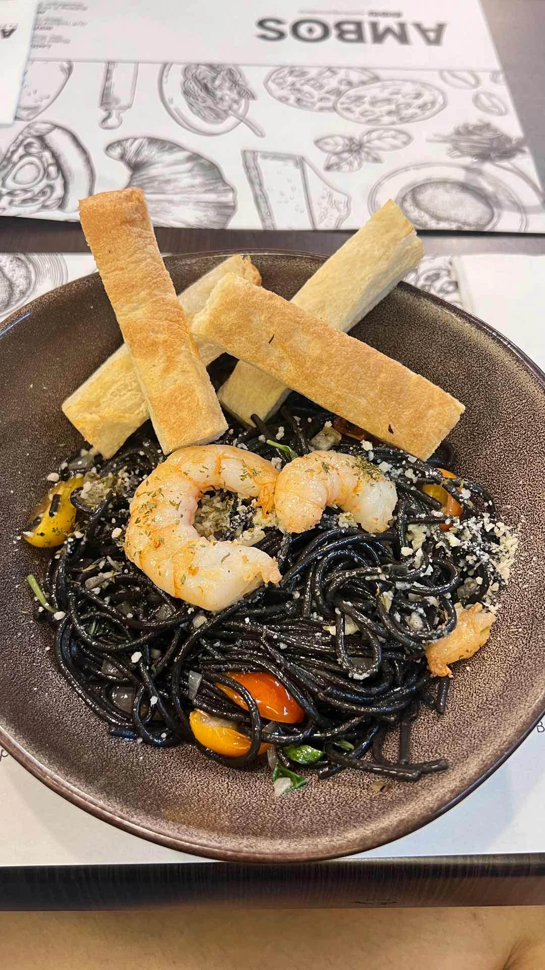 Truffle Shrimp Pasta