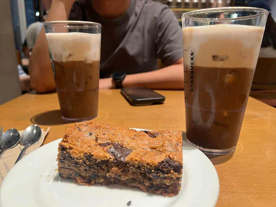 Cold foam and butterscotch