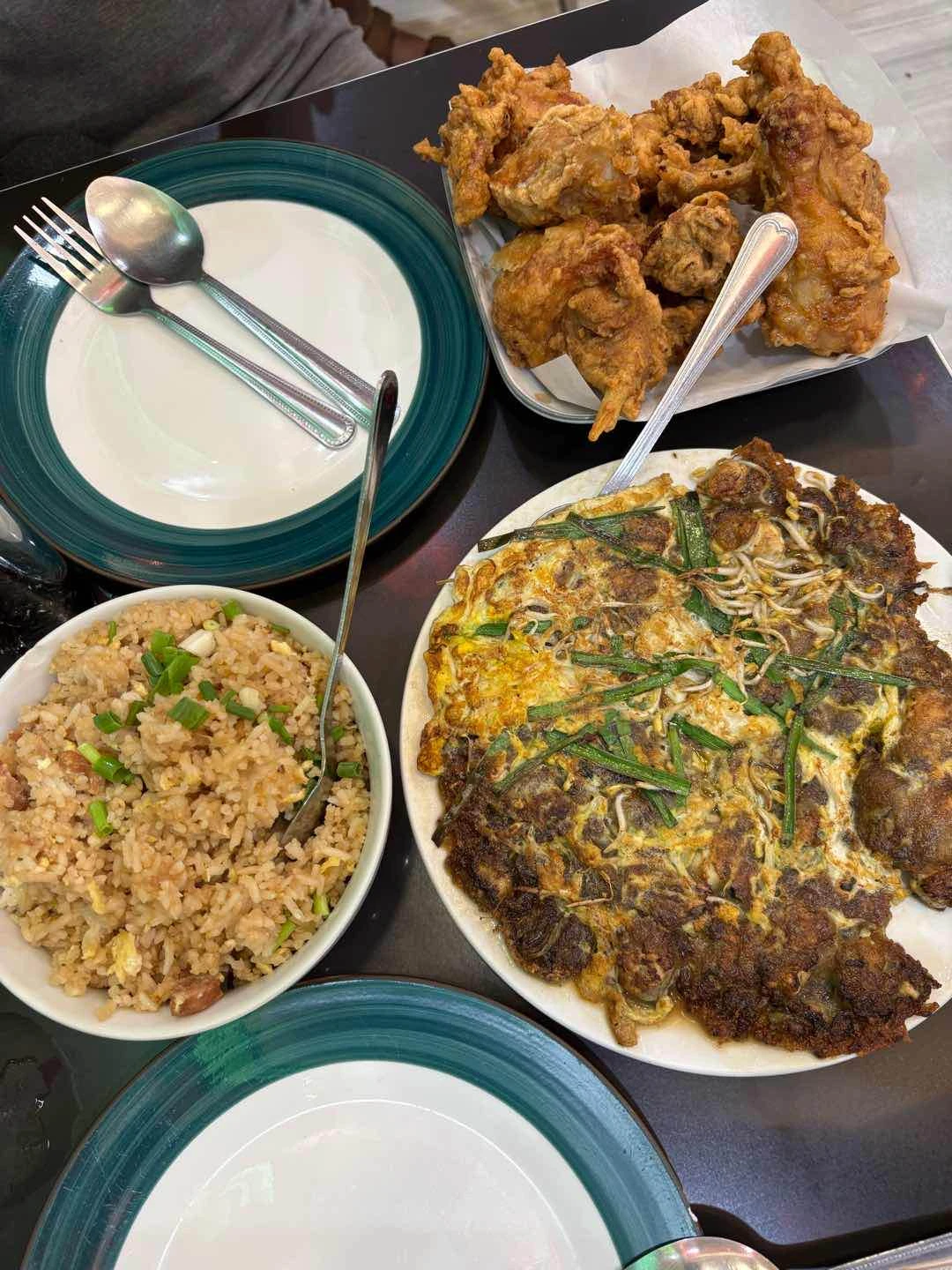  Chicken and Oyster pancake