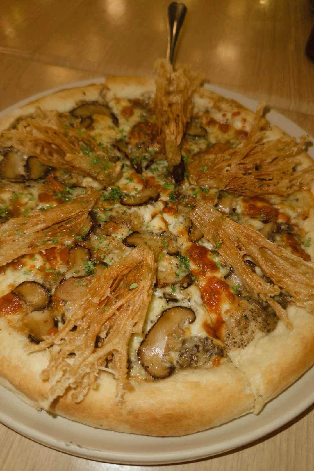 Truffle Mushroom Pizza