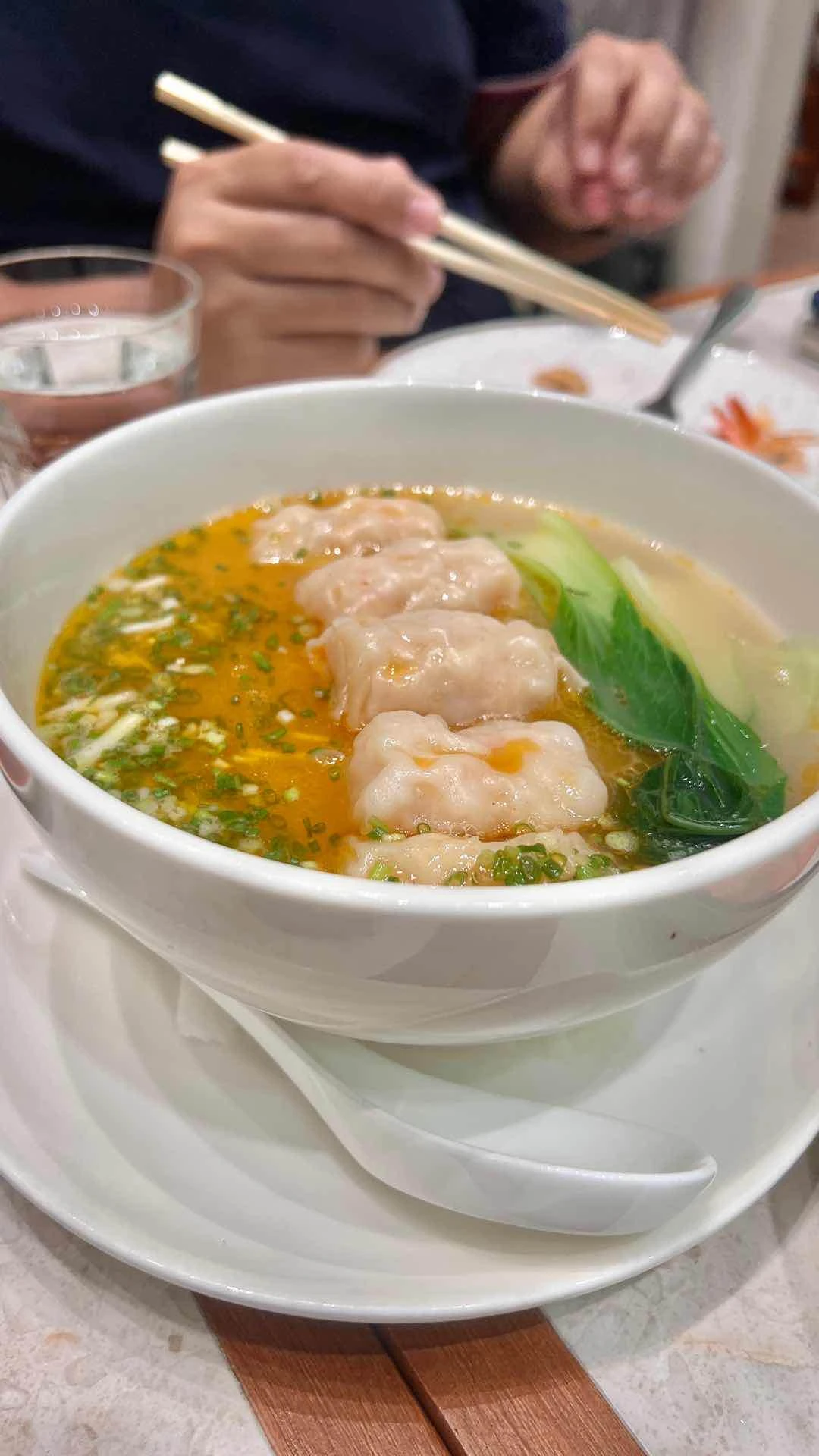 Shrimp Wonton Noodle Soup
