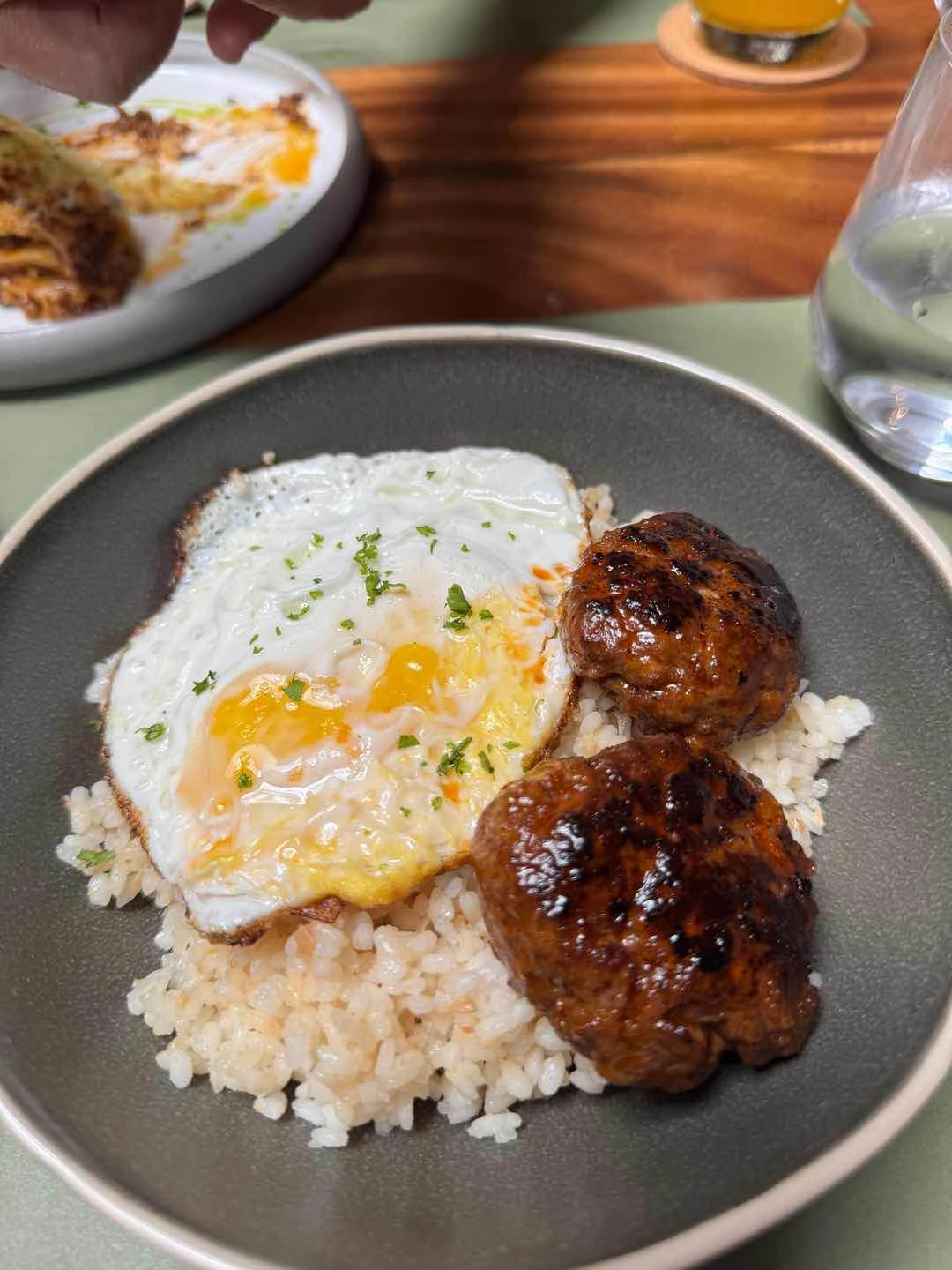chorizo rice bowl