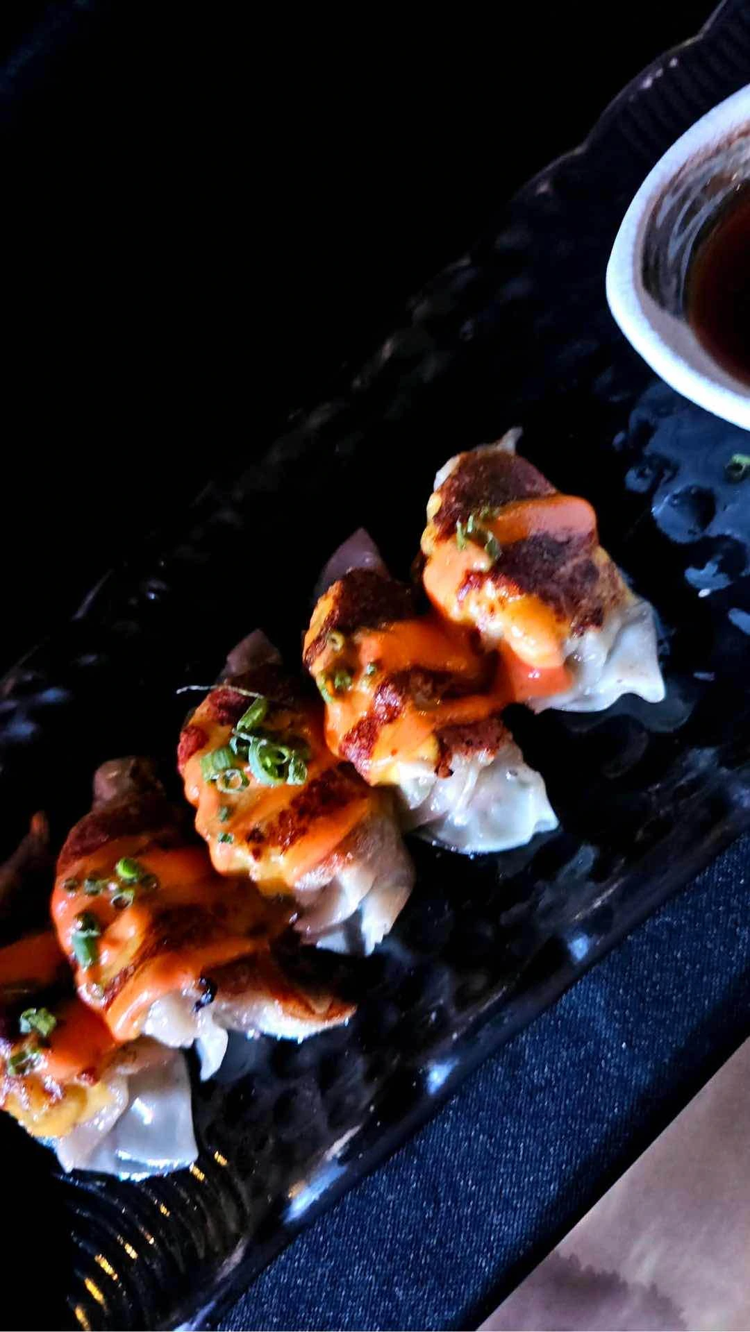 Cheesy dumpling