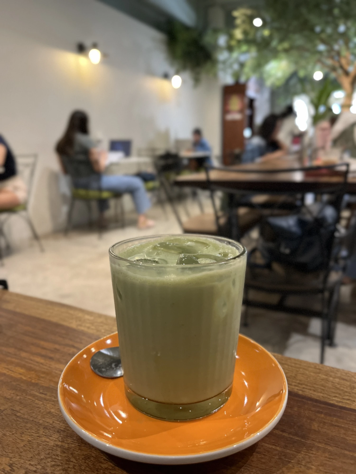 Matcha Latte (₱180) - Too milky, serving too small