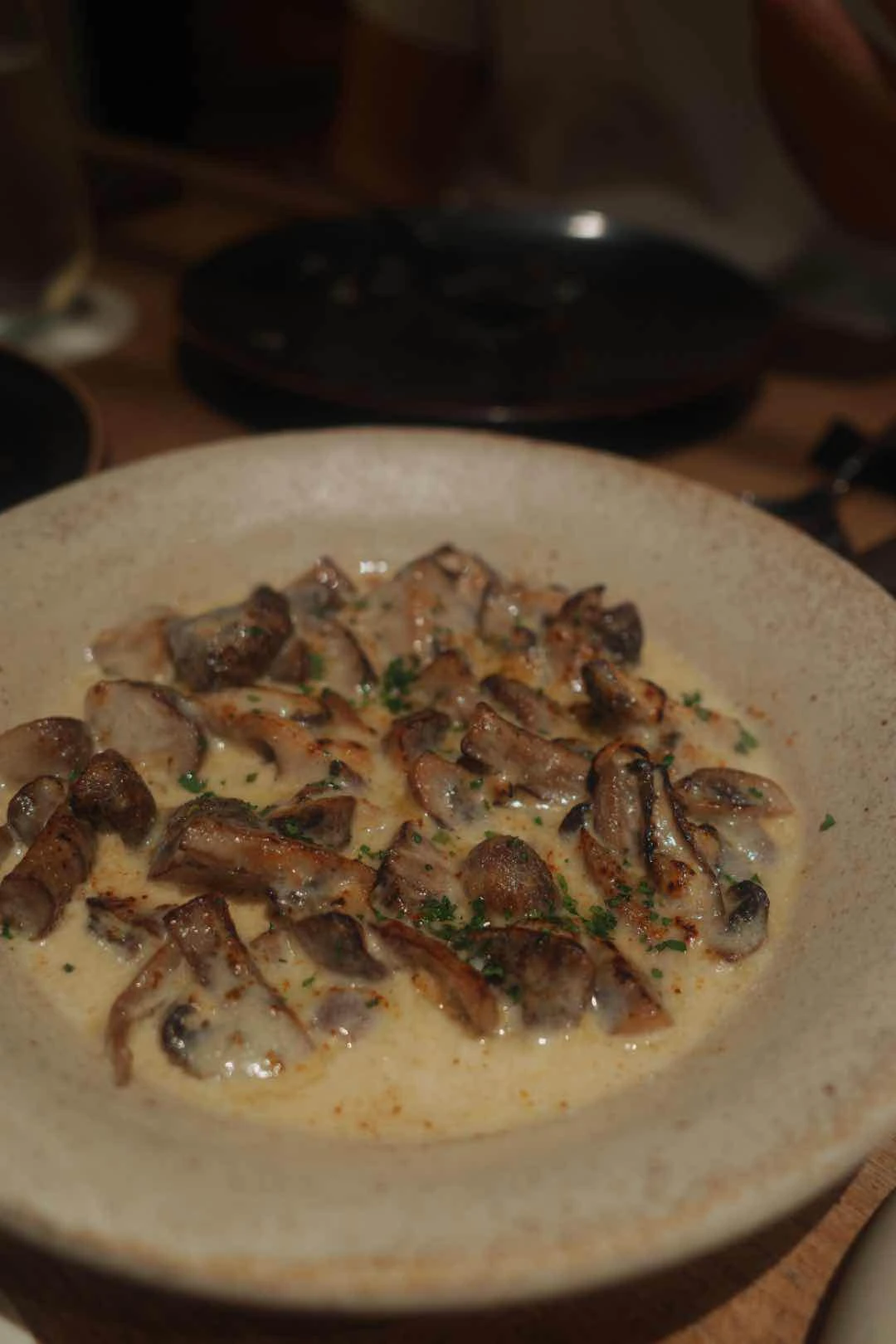 wild mushrooms