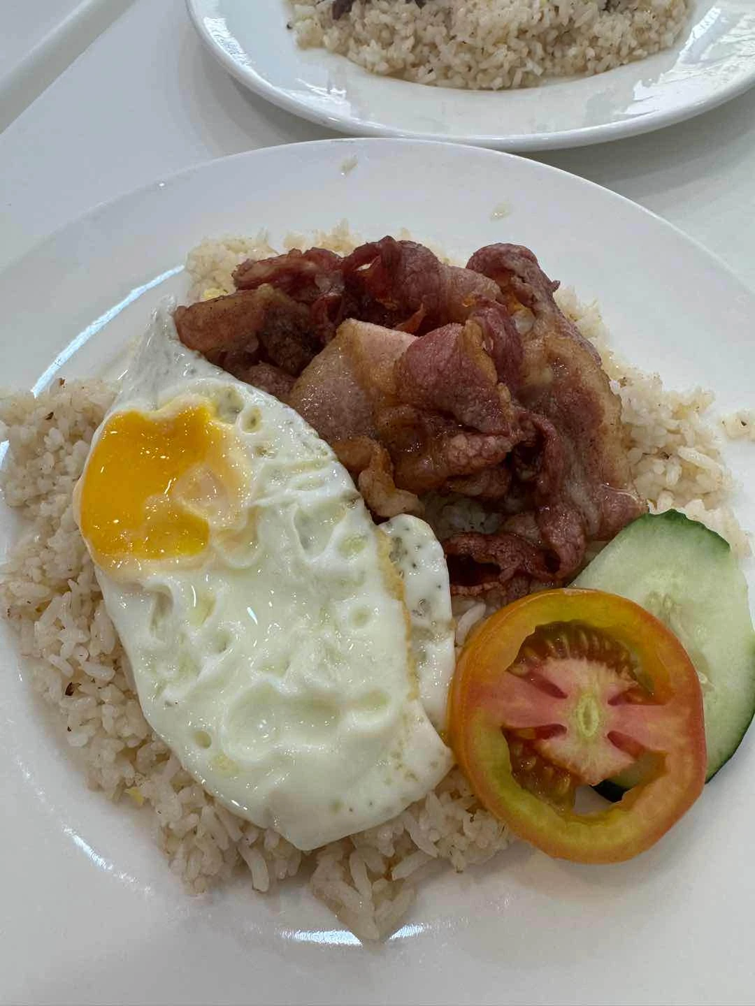 bacon silog