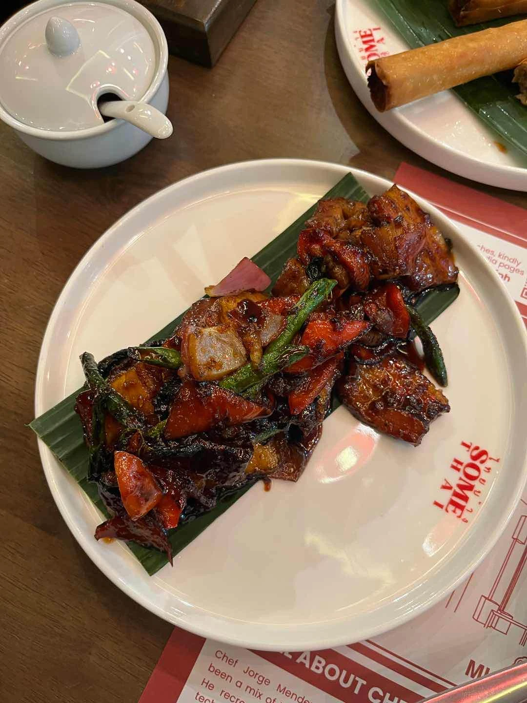 thai glazed pork of Some Thai