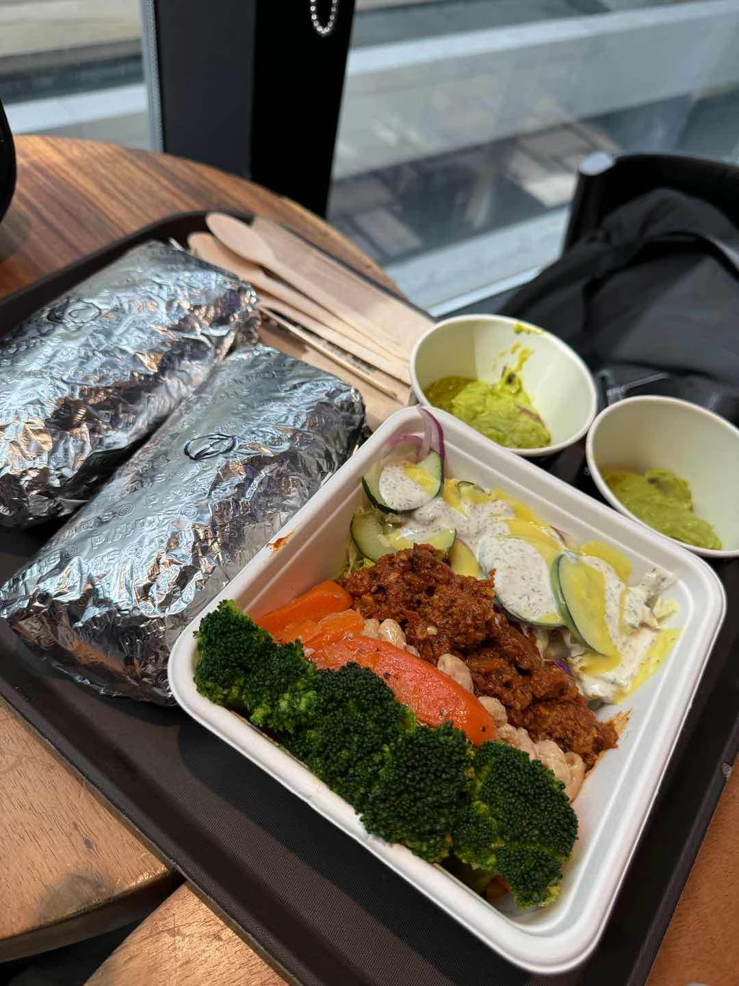 2 Beef Burritos, 2 Guacamole, 1 Daily Bowl of Stuff’d - One Ayala