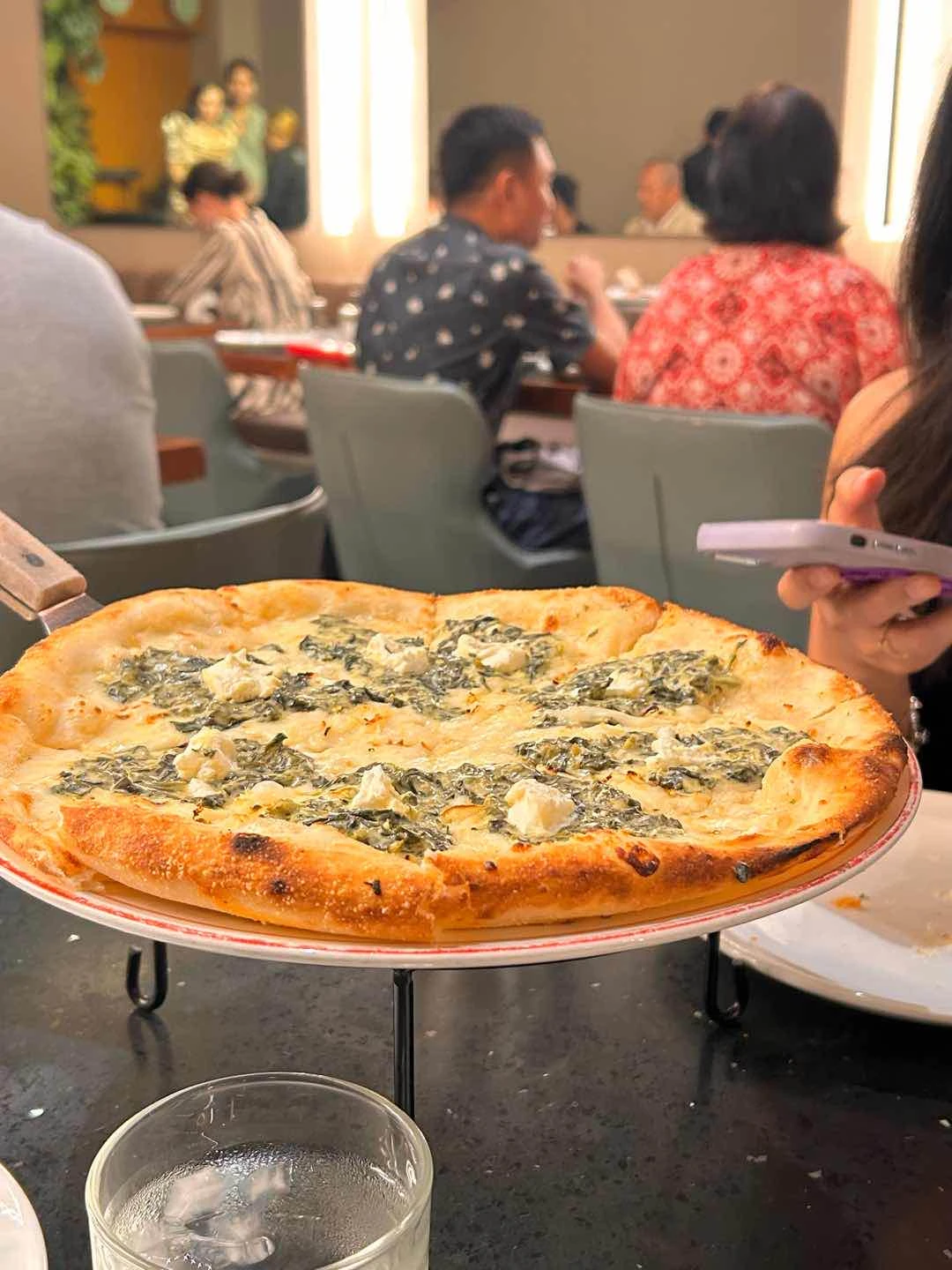 Spinach Pizza