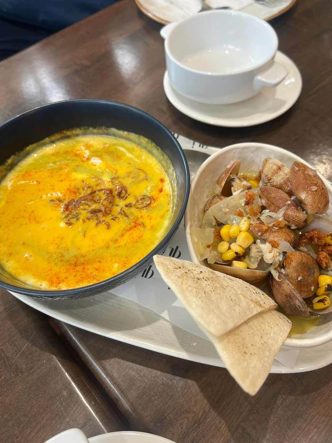 hokkaido clam and chowder soup