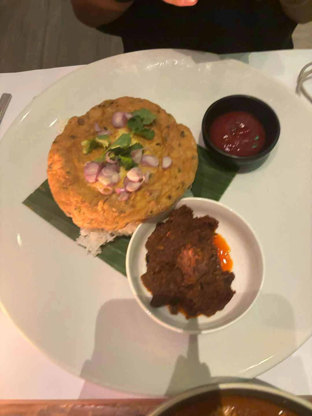 crab omelette of Blackbird Makati