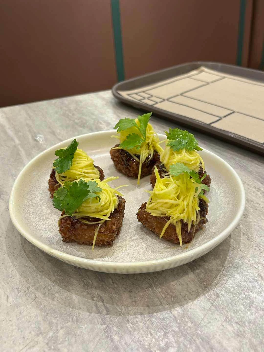 Mango Bagoong Crispy Rice