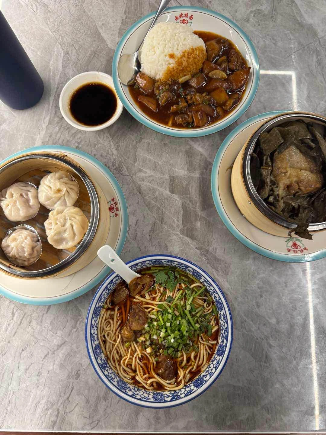 braised beef noodles, xiao long bao of Chinese Beef Noodles House